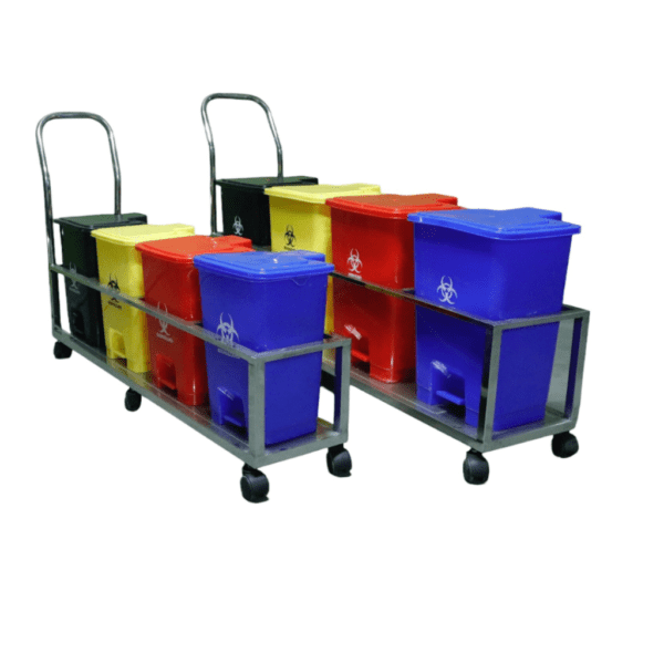 wastebin trolley
